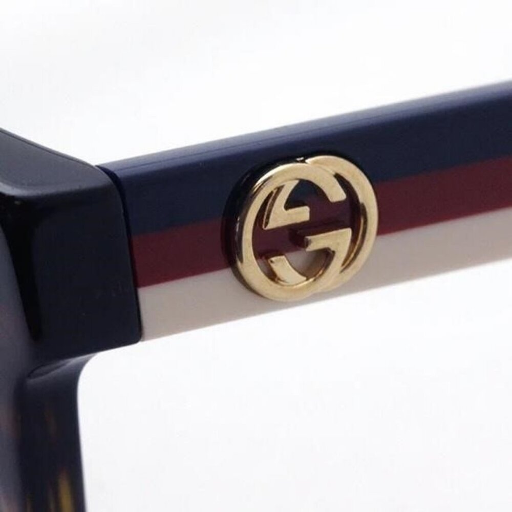 New Authentic Gucci GG0416SK 003 Havana Brown Gradient Sunglasses - Picture 7 of 15